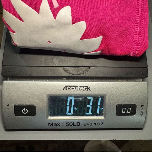 Tek Gear size XL Pink tropical leaf Activewear tank Top - Picture 3 of 3